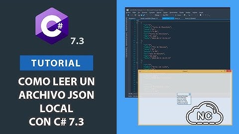 Como Leer un Archivo JSON Local con C# 7.3