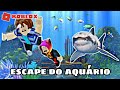Roblox- O Aquário mais maluco de TODOS !!!(escape the aquarium obby!)*irmãos Fonseca*