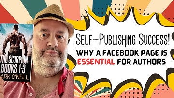 Why a Facebook page is ESSENTIAL for self publishing authors #selfpublishing