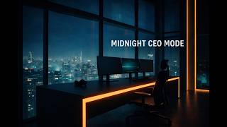 MIDNIGHT CEO MODE - Deep Work with AI | Cinematic Dream Synth