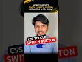 Create Toggle Switch Button with HTML & CSS | Custom Checkbox | Learn with CodeWise #shorts