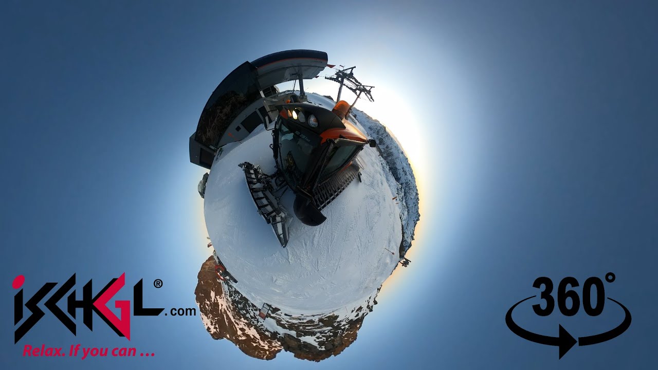 360° Fahrt mit Pistenbully - Ischgl/Samnaun, Silvretta Arena