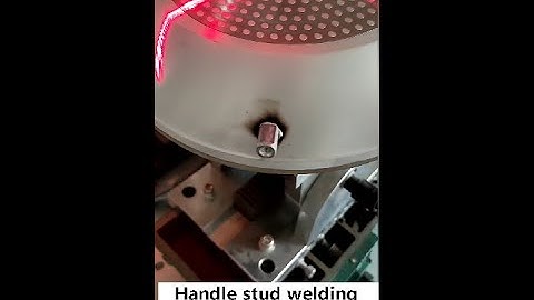 Automatic positioning frying pan stud welding machine Automatically rotate 180 degrees#studwelding