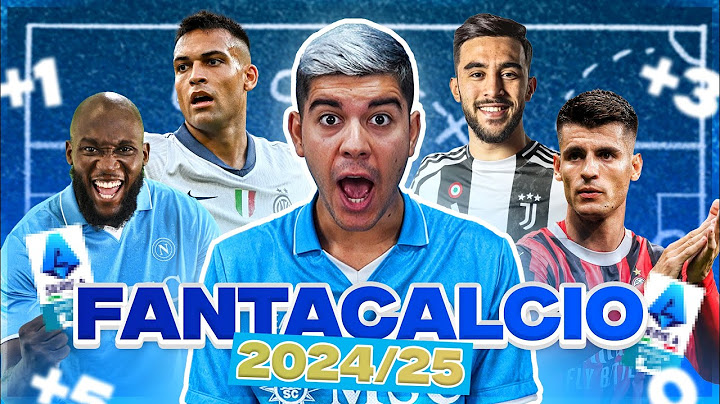 ⚽️ LA MIA ROSA al FANTACALCIO 2024/25!! Ho fatto pazzie…