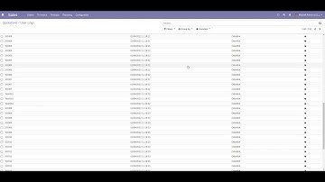 User Activity Log Odoo App