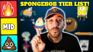 RANKING The BEST And WORST SPONGEBOB Characters! 🔥 VS 🗑