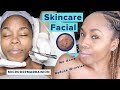 Skincare Routine | Affordable Facial + Microdermabraision | Blackhead & Acne Removal + Wrinkles