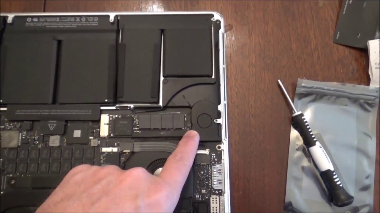 ifixit macbook hard drive replacement