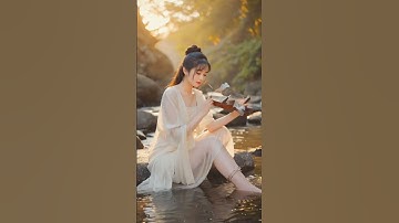 "Grace and Strings | Beautiful Woman Playing the GuZheng"