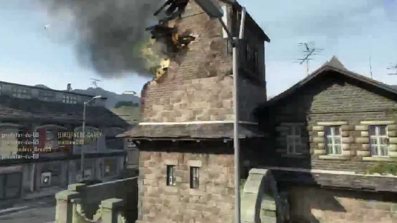 UglyBob72 - Black Ops II - Combat Axe long range spawn to spawn bankshot!