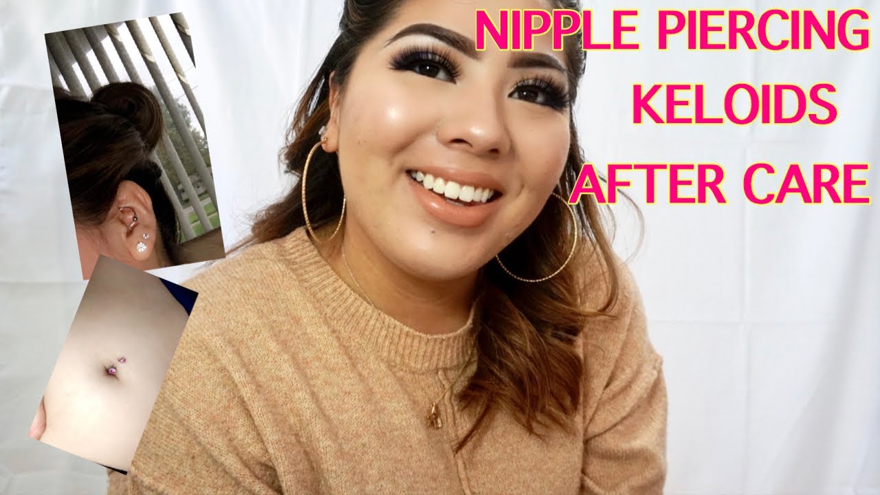 STORY TIME MY PIERCINGS, KELOIDS , NIPPLE PIERCING LISSET GAMIÑO