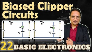 Biased Clipper Circuits (Basics, Types, Working & Waveforms) Explained