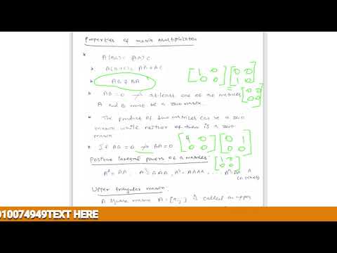 Important concepts (theory)