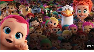 Storks (2016) - Wolves Love Babies!Scene |animation movie