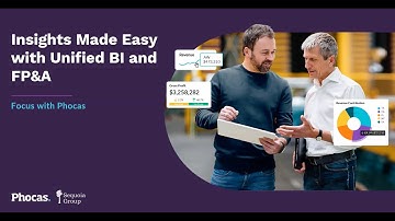 Focus with Phocas: Insights Made Easy with Unified BI and FP&A.