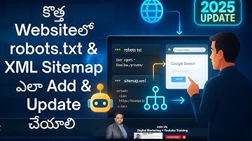 How to Add & Update robots.txt and XML Sitemap in Your New Website | Step-by-Step SEO Setup Guide