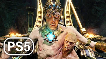 GOD OF WAR PS5 ASCENSION Siamese Twins Boss Fight Gameplay 4K ULTRA HD