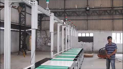 Continuous Moving Line for Assembly + Testing