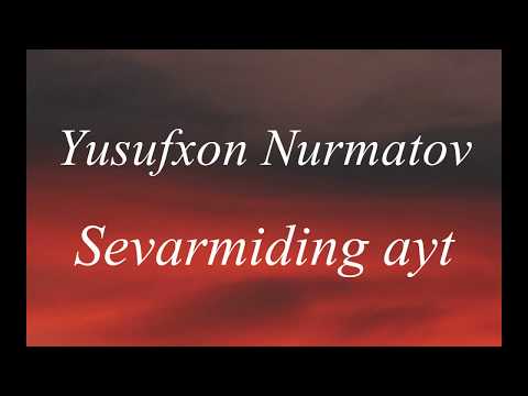 Yusufxon Nurmatov -
