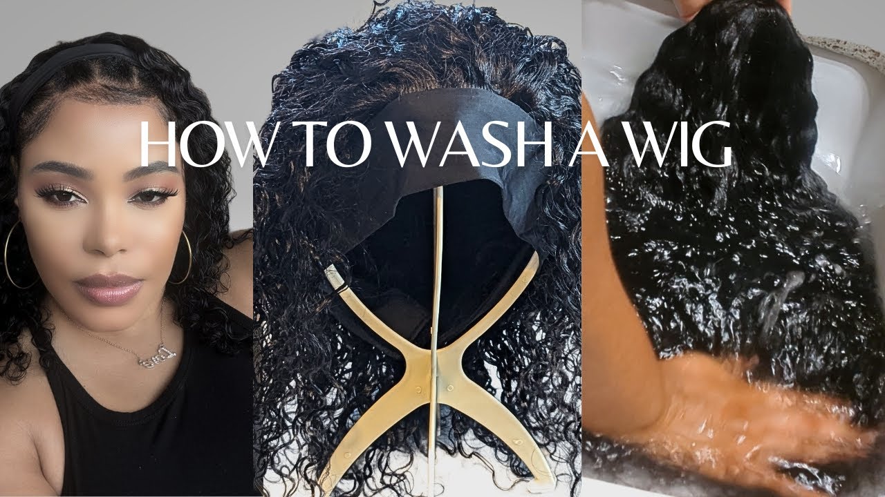 Как профессионально мыть парик из натуральных волос