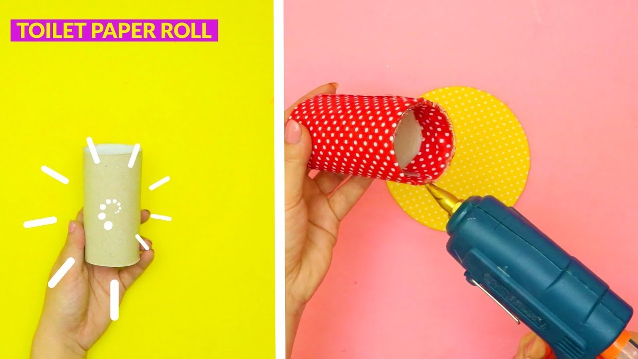 22 Clever Crafts Using Toilet Paper Rolls - FeltMagnet
