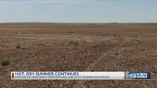 Wichita just had its driest July to August since the Dust Bowl