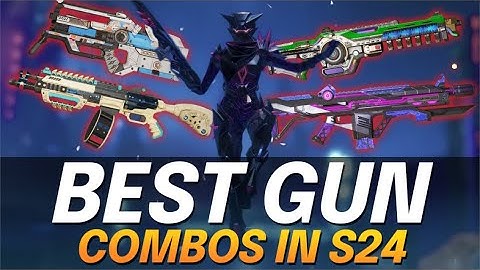 3 BEST GUN COMBOS for SEASON 24 - NEW Weapon Loadouts MUST ABUSE - Apex S24 Meta Guide
