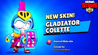 New Skin Gladiator Colette || Brawl Stars