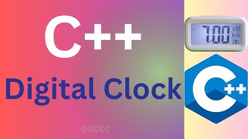 C++ tutorial for beginners | How to write a program for Digital Clock in Urdu/Hindi