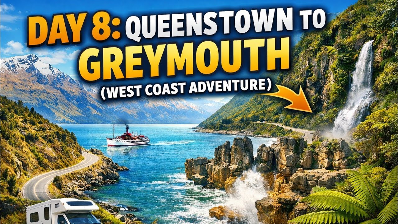 New Zealand Day 8 Queenstown to greymouth