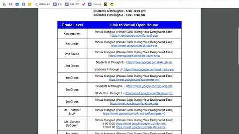 Open House Virtual Access Instructions