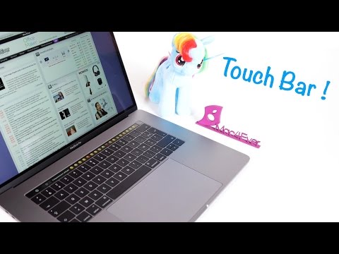 Touch Bar et MacBook Pro 15" 2016, la démo ! (en français)