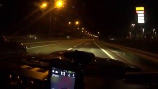 Mustang following Audi RS5