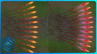 Infernal Ashe vs Crystalis Motus Skin ULTIMATE COMPARISON