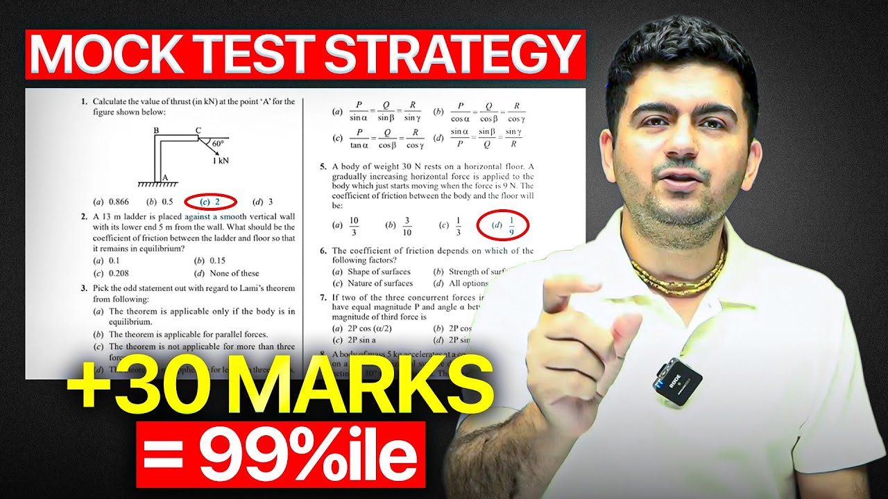 JEE Main 2026 : How to Avoid Silly Mistakes in JEE Mock Tests | IIT ...