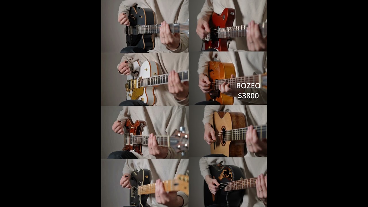 Ibanez vs. Gretsch vs. PRS vs. Fender vs. Ovation vs. Handmade