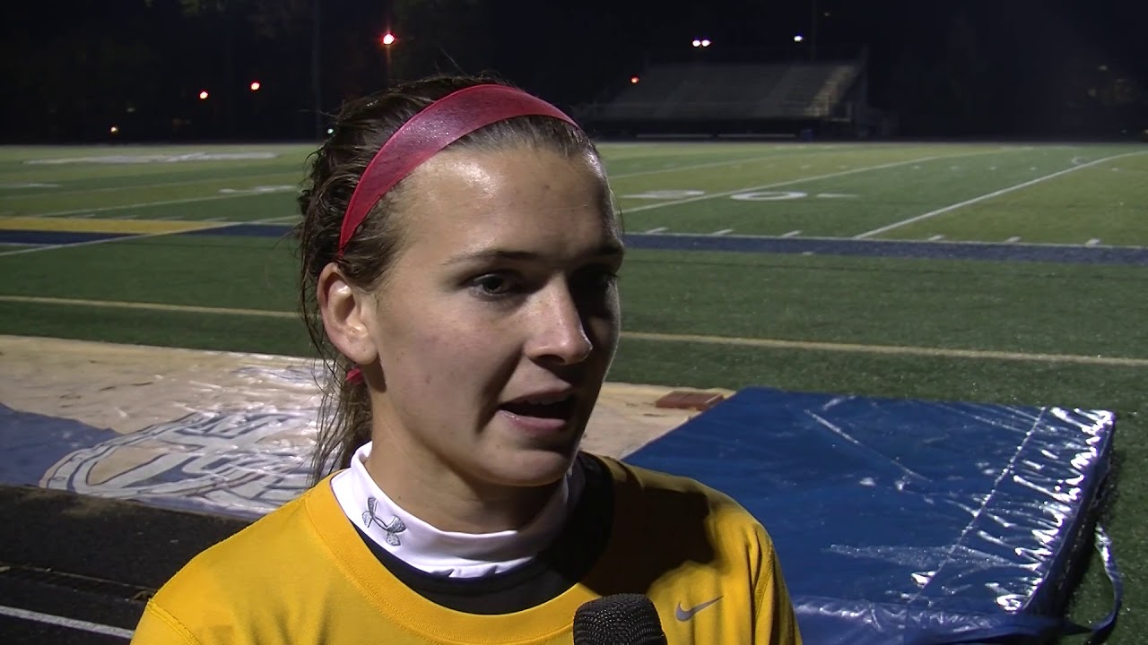 Courtney Denney Post Game Interview - YouTube