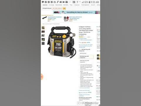 STANLEY 700 Amp Camo Jump Starter with Air Compressor 
