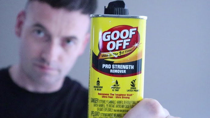 Goof Off FG820 Concrete Cleaner & Oil Stain Remover, 32 Ounce