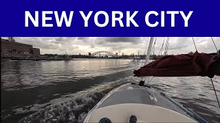 S2E117 New York City Pt1 // Living and Voyaging on a 21 Foot Sailboat by Sailing Wave Rover 15,503 views 4 months ago 11 minutes, 15 seconds