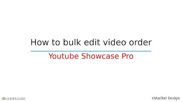 How to bulk sort hundreds of thousands Youtube Videos in WordPress.