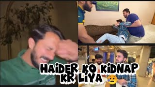 Haider ko kidnep kr liya😨 || haider sa 14pro max ki treat li ✌️👻|| Man doger na bari achi bt ki