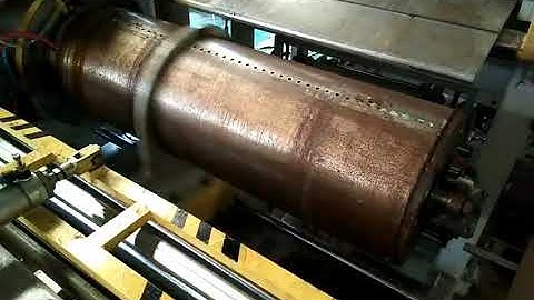 Paper Drum making machine with surface labeling