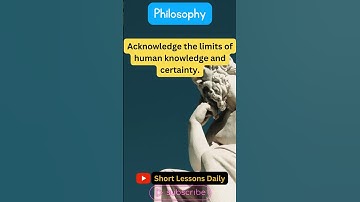 Embracing Uncertainty #philosophers #philosophy