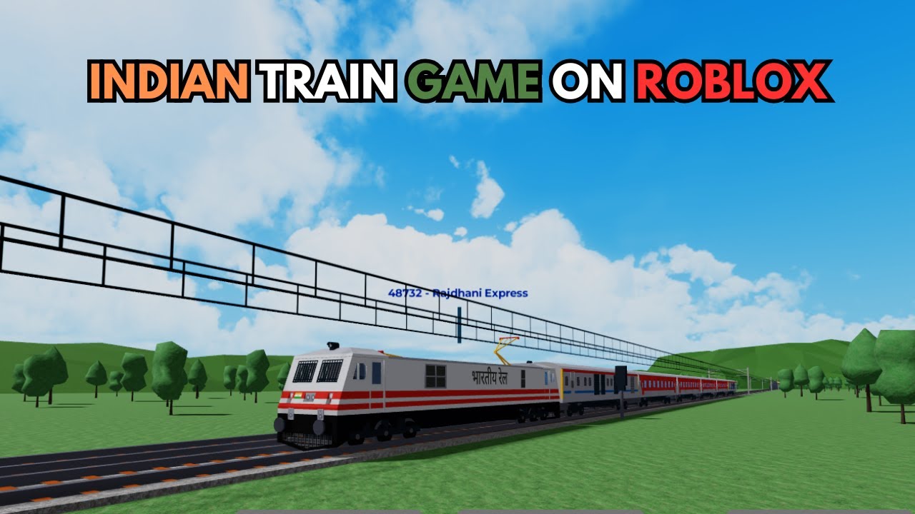 Indian Train Game on Roblox (Epic Rails of India) - YouTube