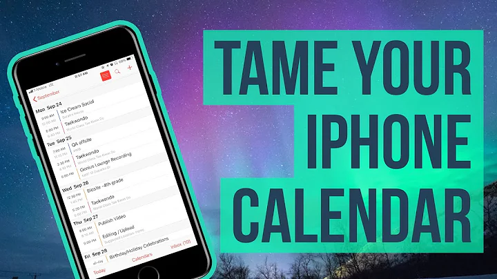Learn to Use iCloud Calendar Right Now!