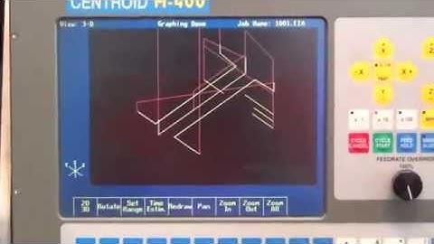CNC CENTROID with 4 AXIS part 2