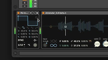 bpm sync with lfo-morf