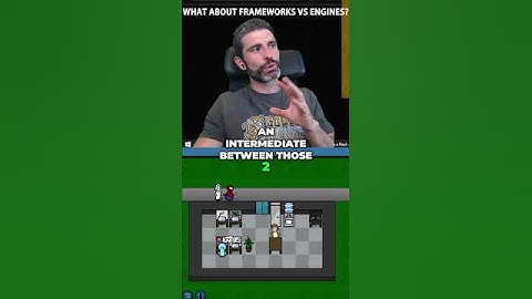Should you use a Game Engine or a Framework? #gamedev #programming