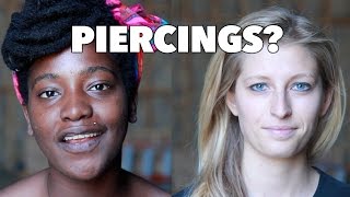 Can You Tell Who Has More Piercings?
